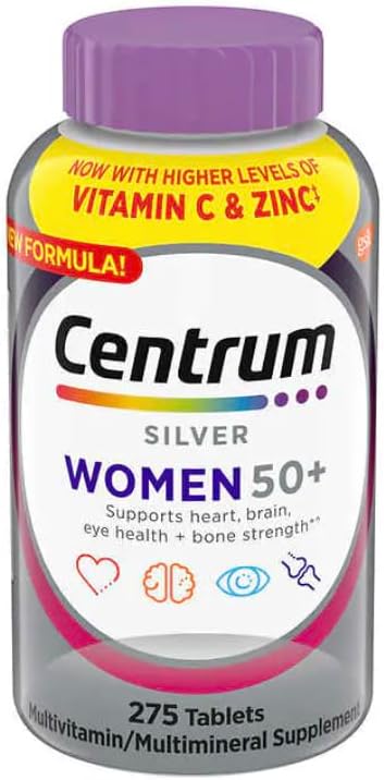 Centrum para mulheres 50+, 275 comprimidos